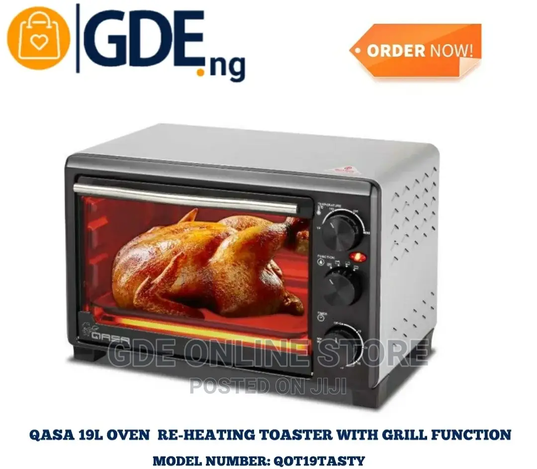 QASA 19L Electric Toaster Oven