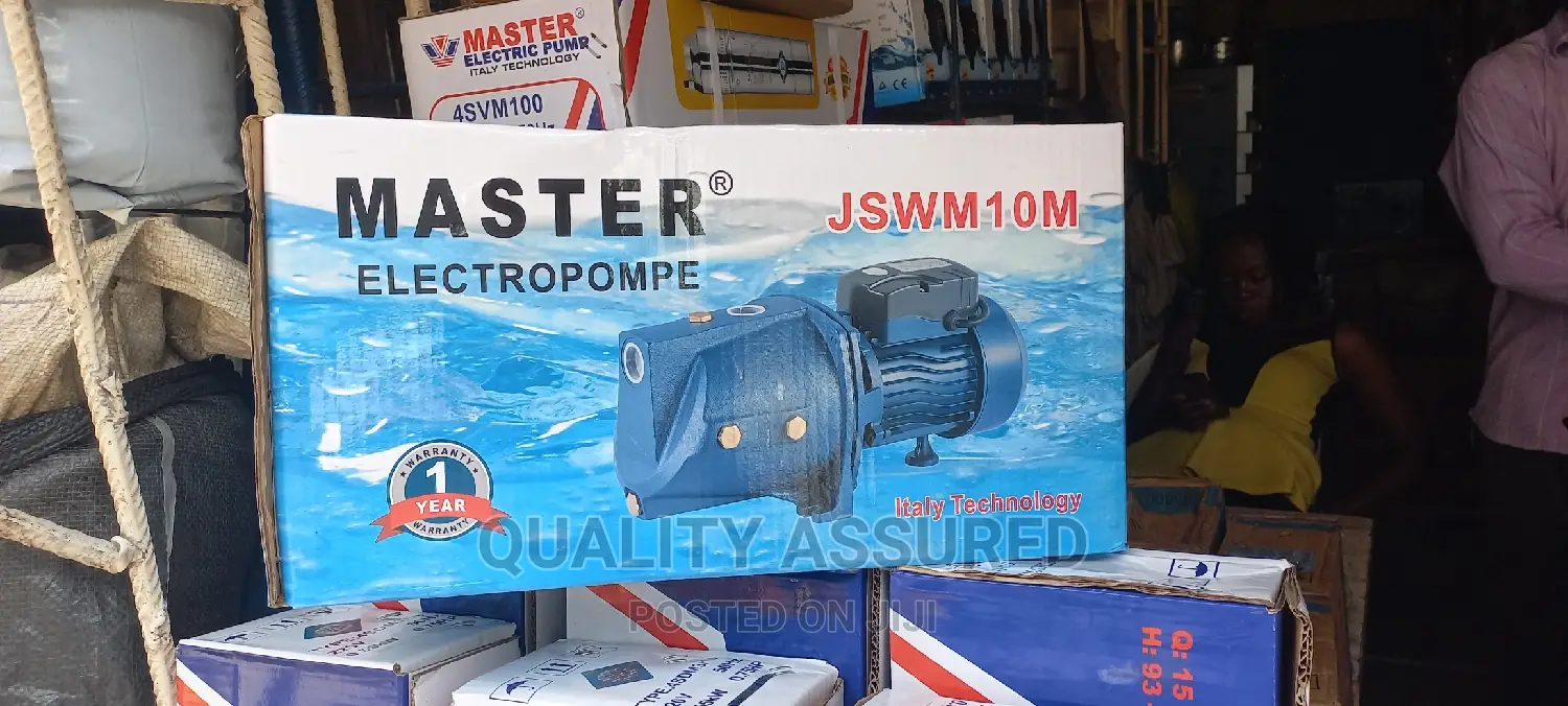 1hp Master Water Pump Original
