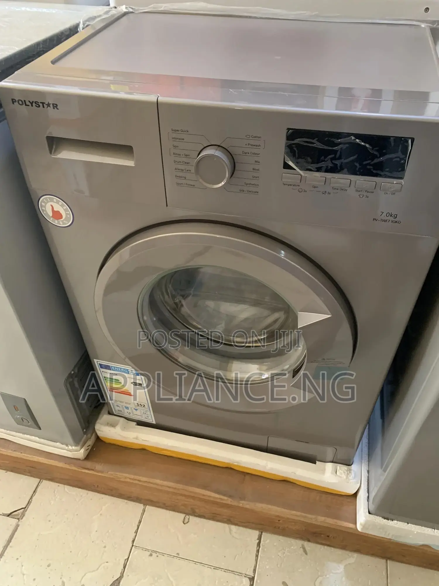 Polystar 6kg Front Loader Automatic Washing Machine-