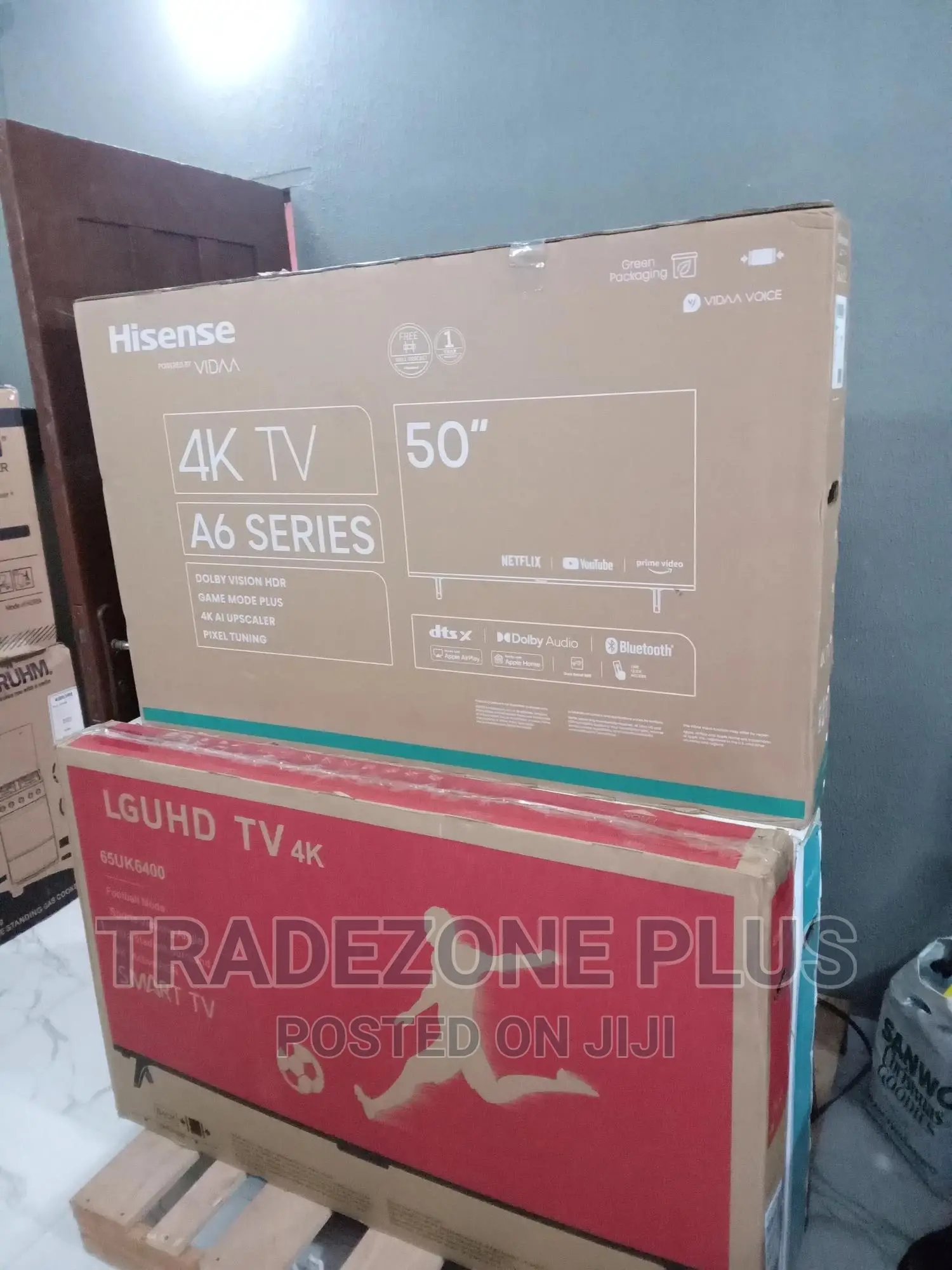 Brand New 50'' Smart Uhd Television-Hisense