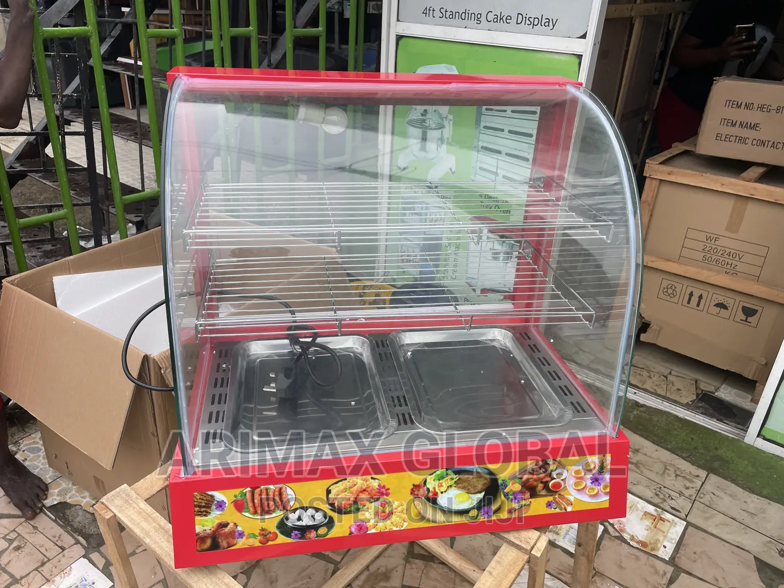Snacks Display/Snack Warmer