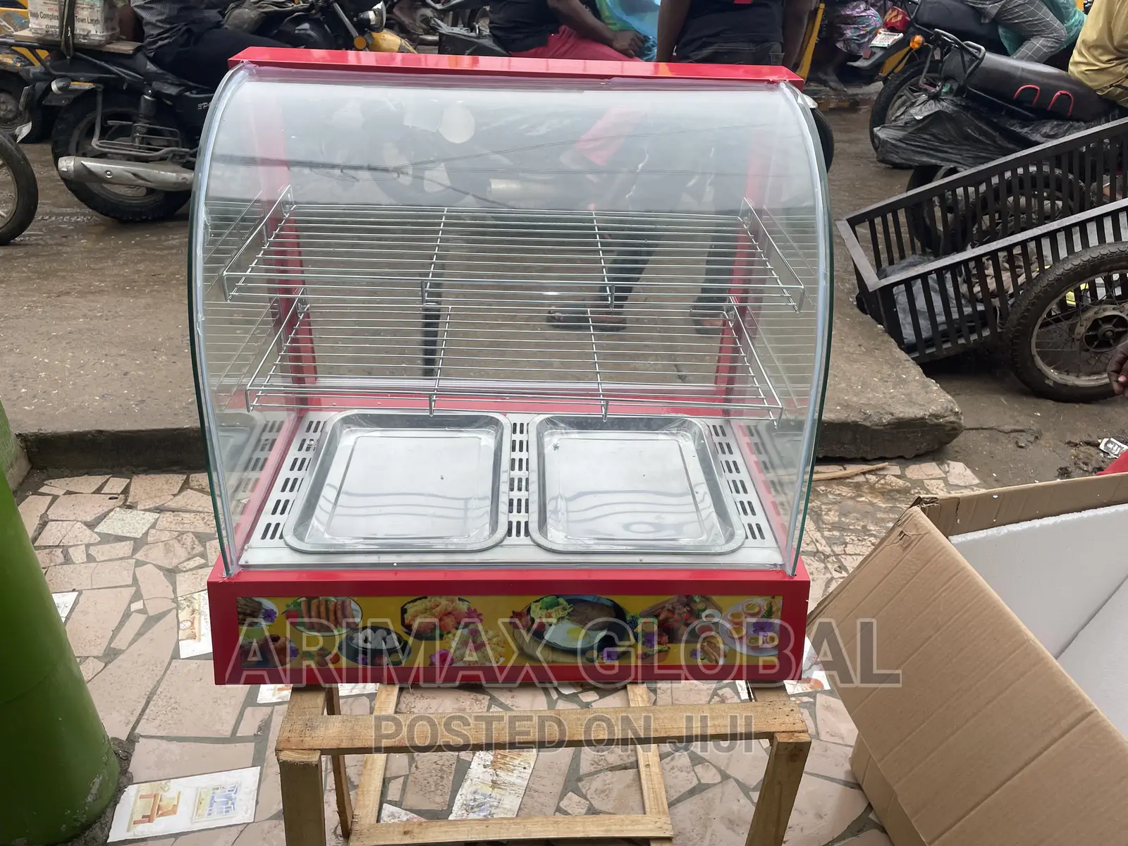 Snacks Display/Snack Warmer