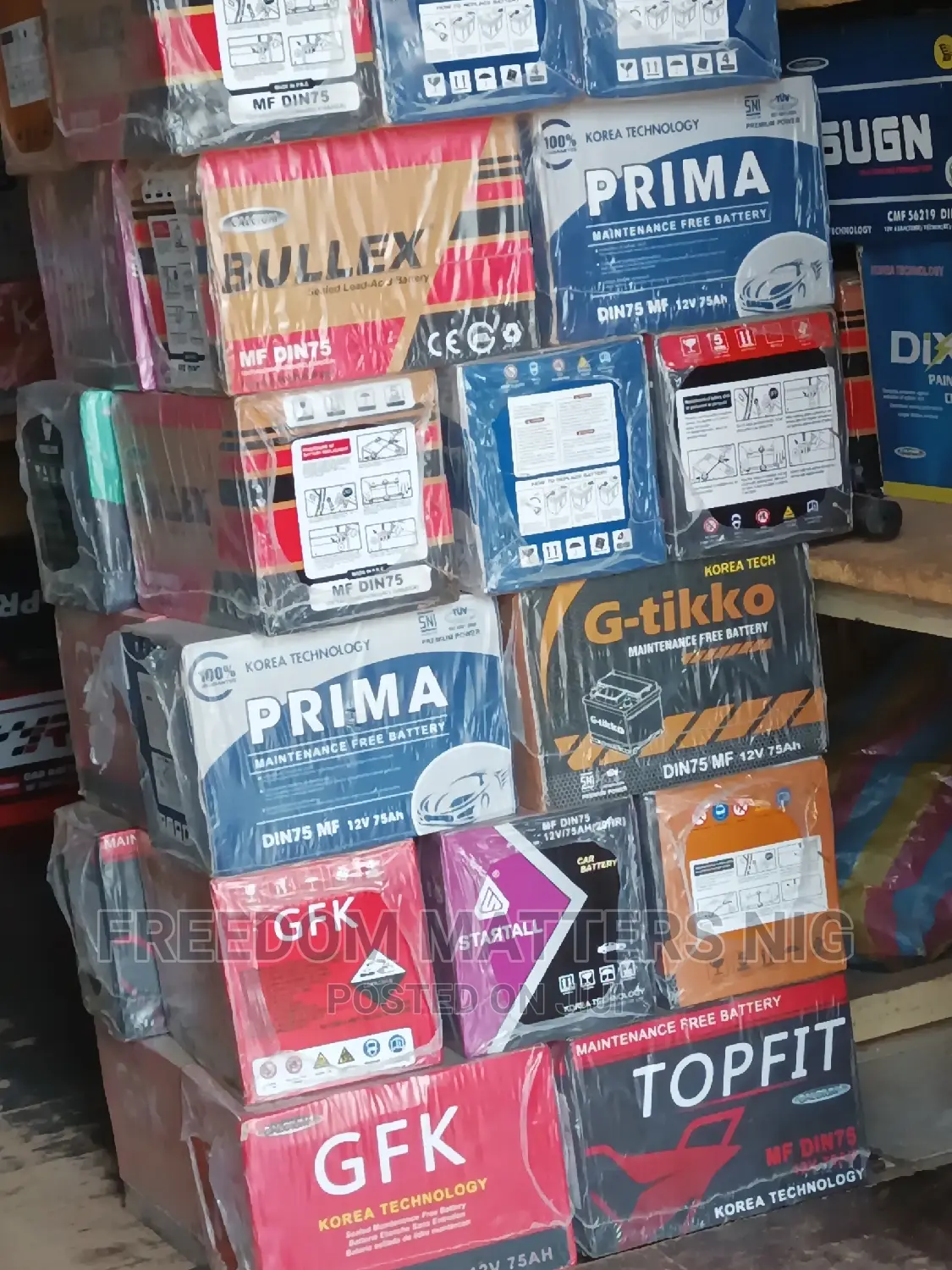 Original Car Battery All Cars Available