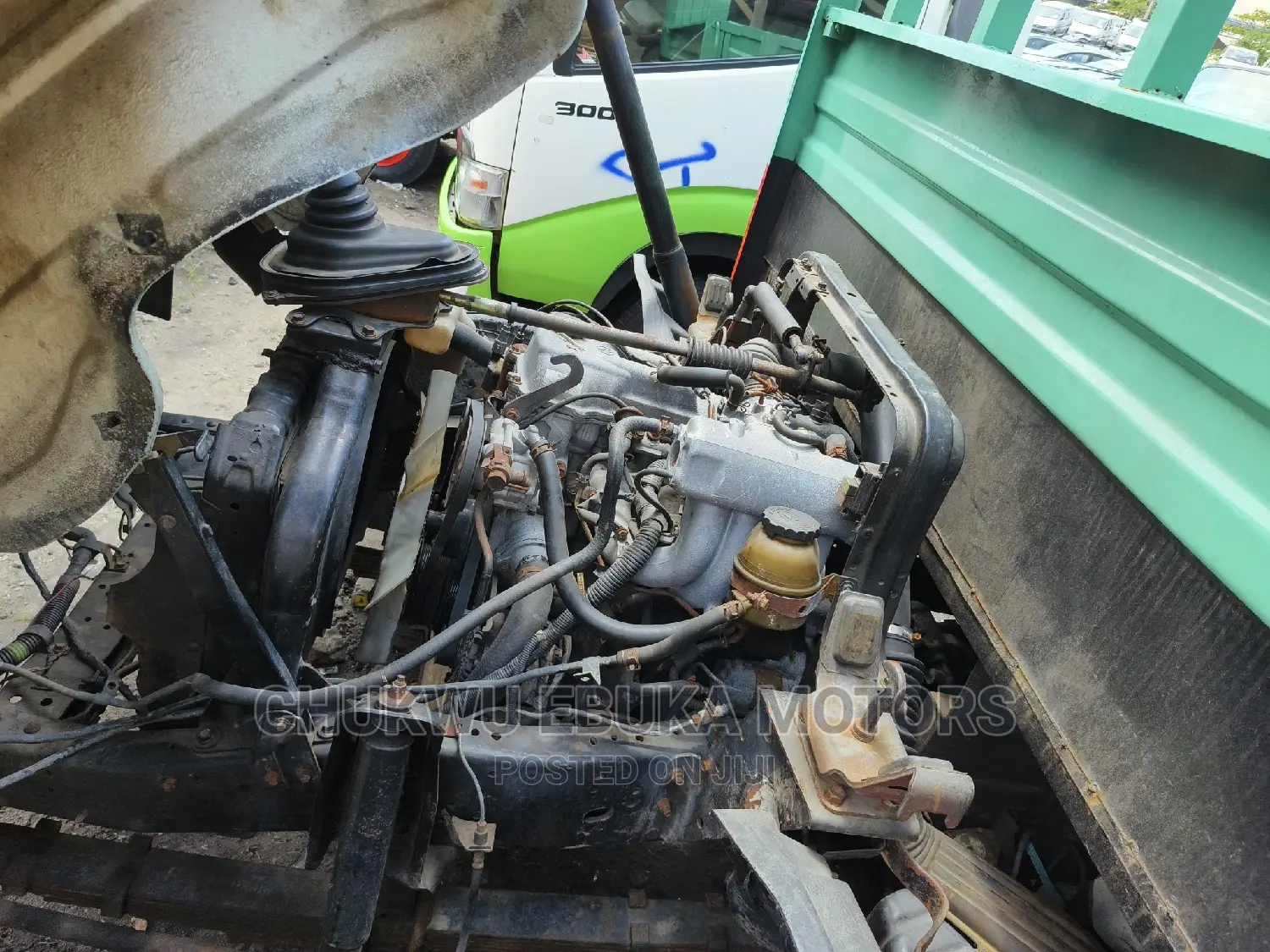 Toyota Dyna 300 With Red Bucket