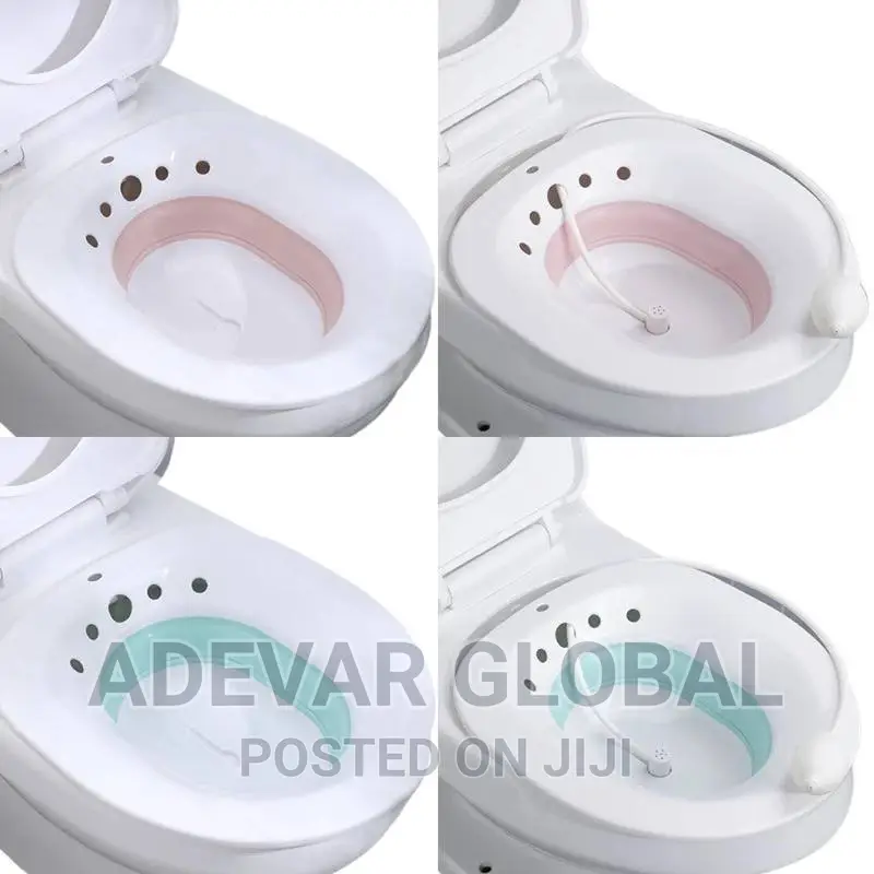 Folding Toilet Sitz Bath Bidet Flusher Special Wash Basin