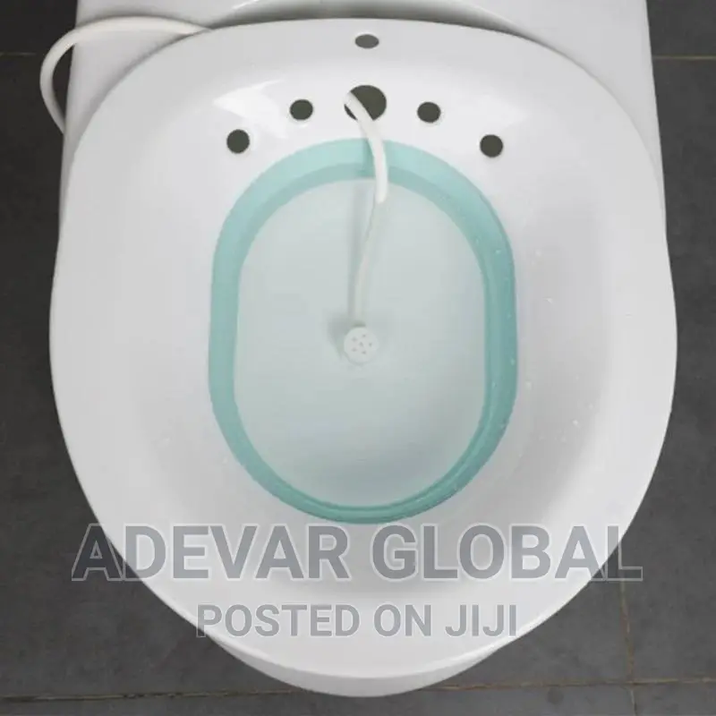 Folding Toilet Sitz Bath Bidet Flusher Special Wash Basin