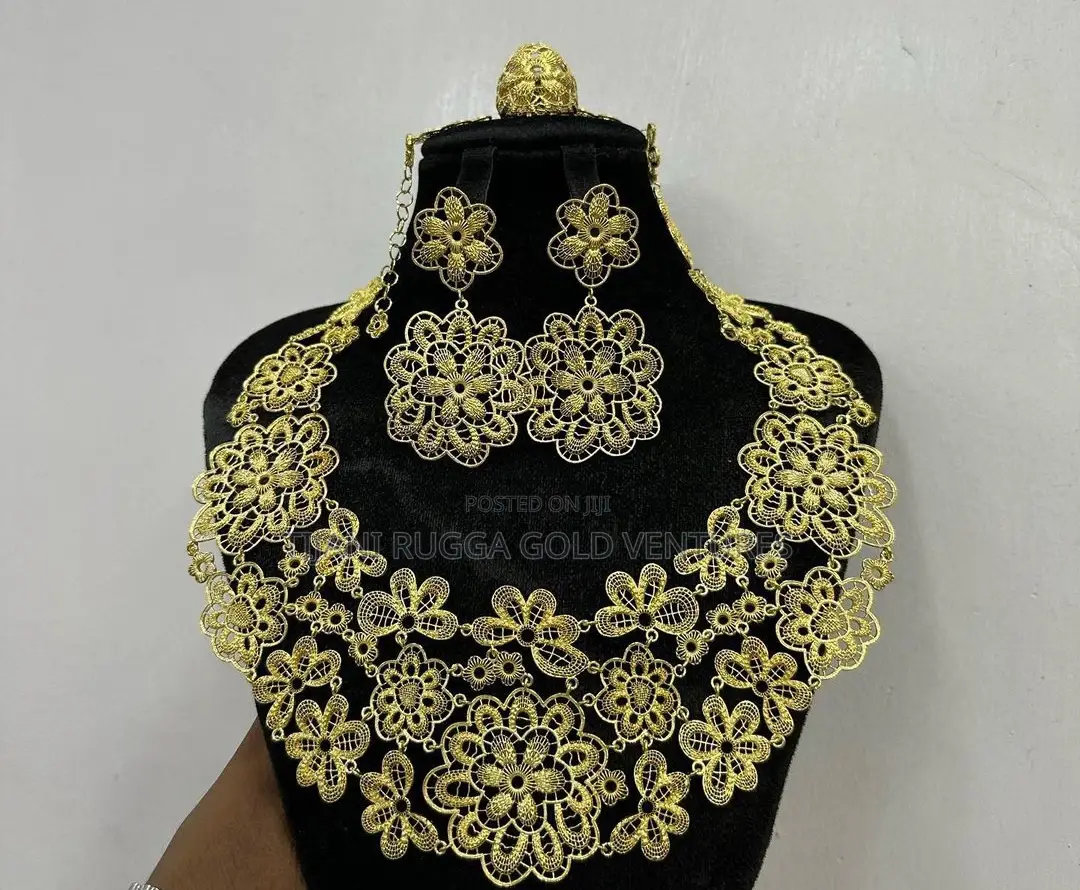 Pure Gold 750 Italy 18karat Jewelry Sets