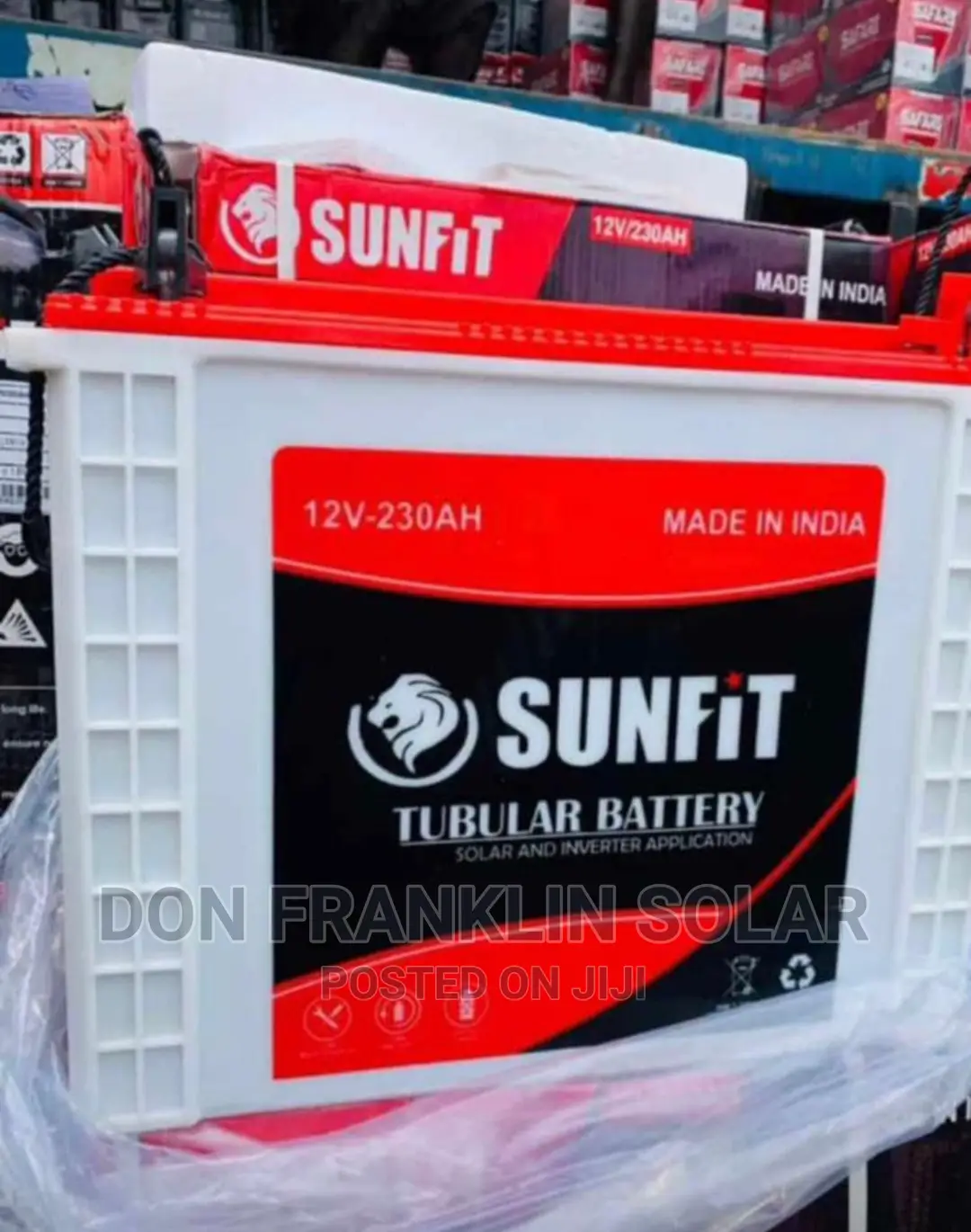 230ah Sunfit Tubular Solar Inverter Battery