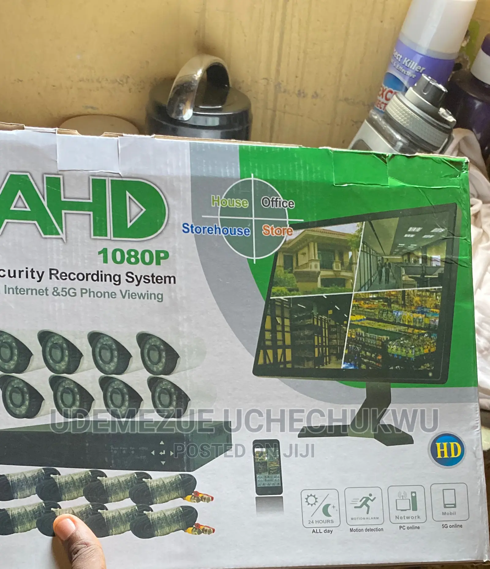 Security Recording System 8 Channel (1080p With 5g)