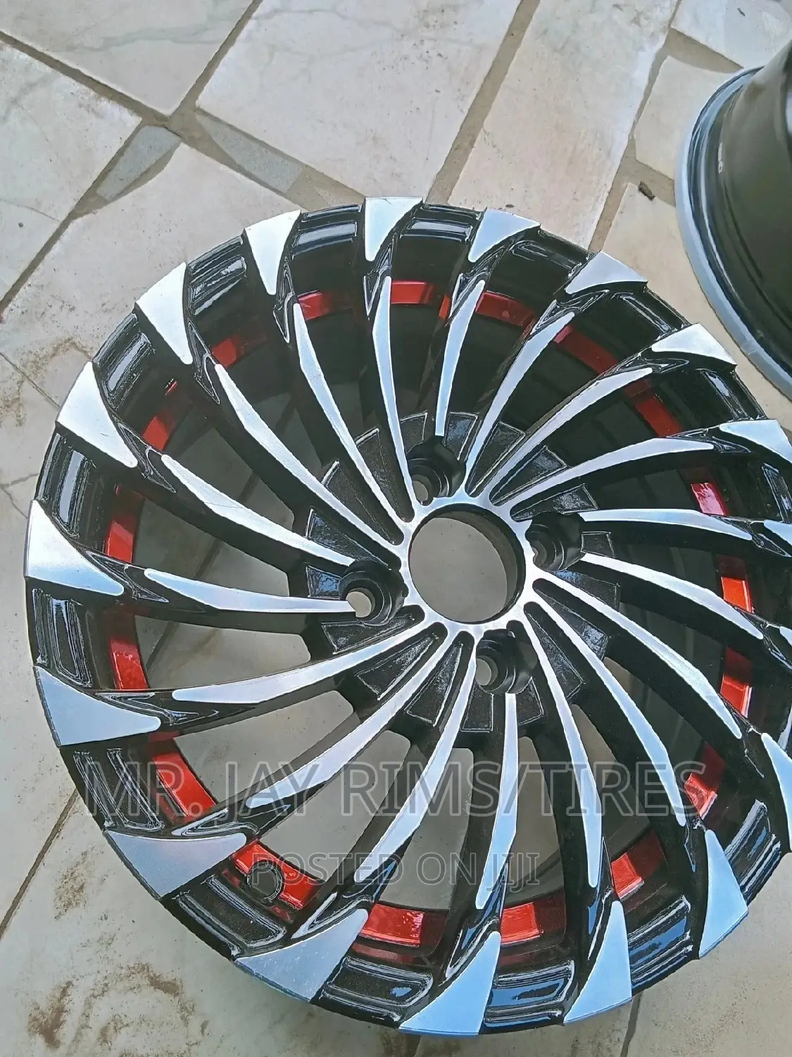 Brand New 14inch Rims With Red for Kia