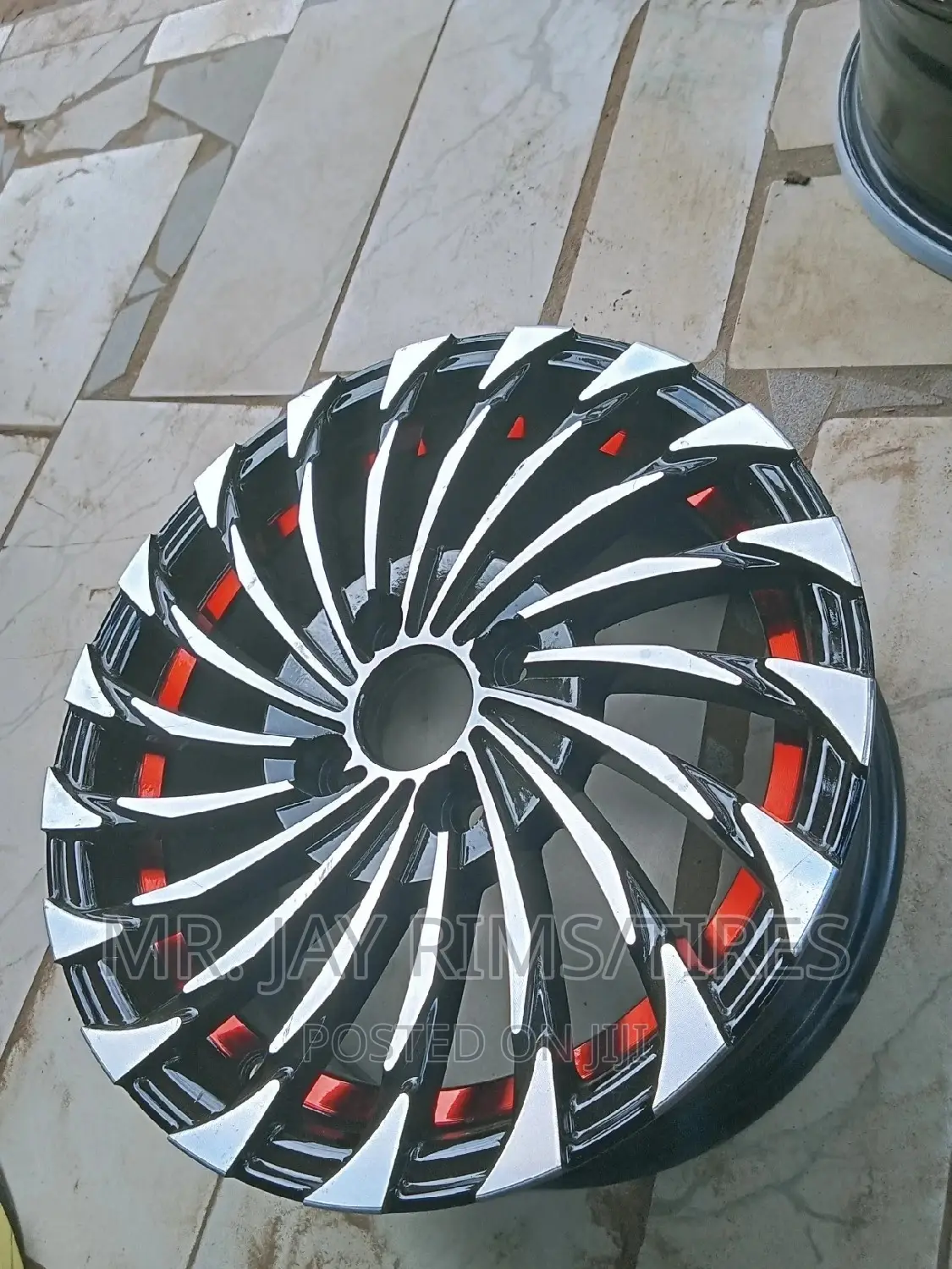 Brand New 14inch Rims With Red for Kia