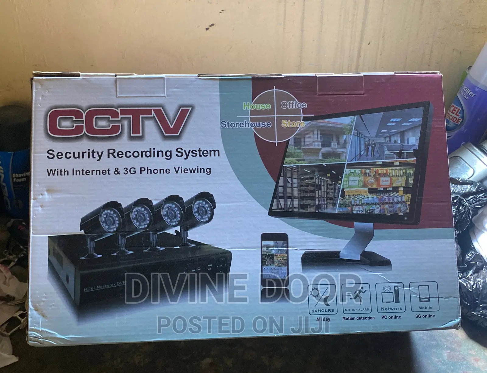 4 Channel CCTV Kit
