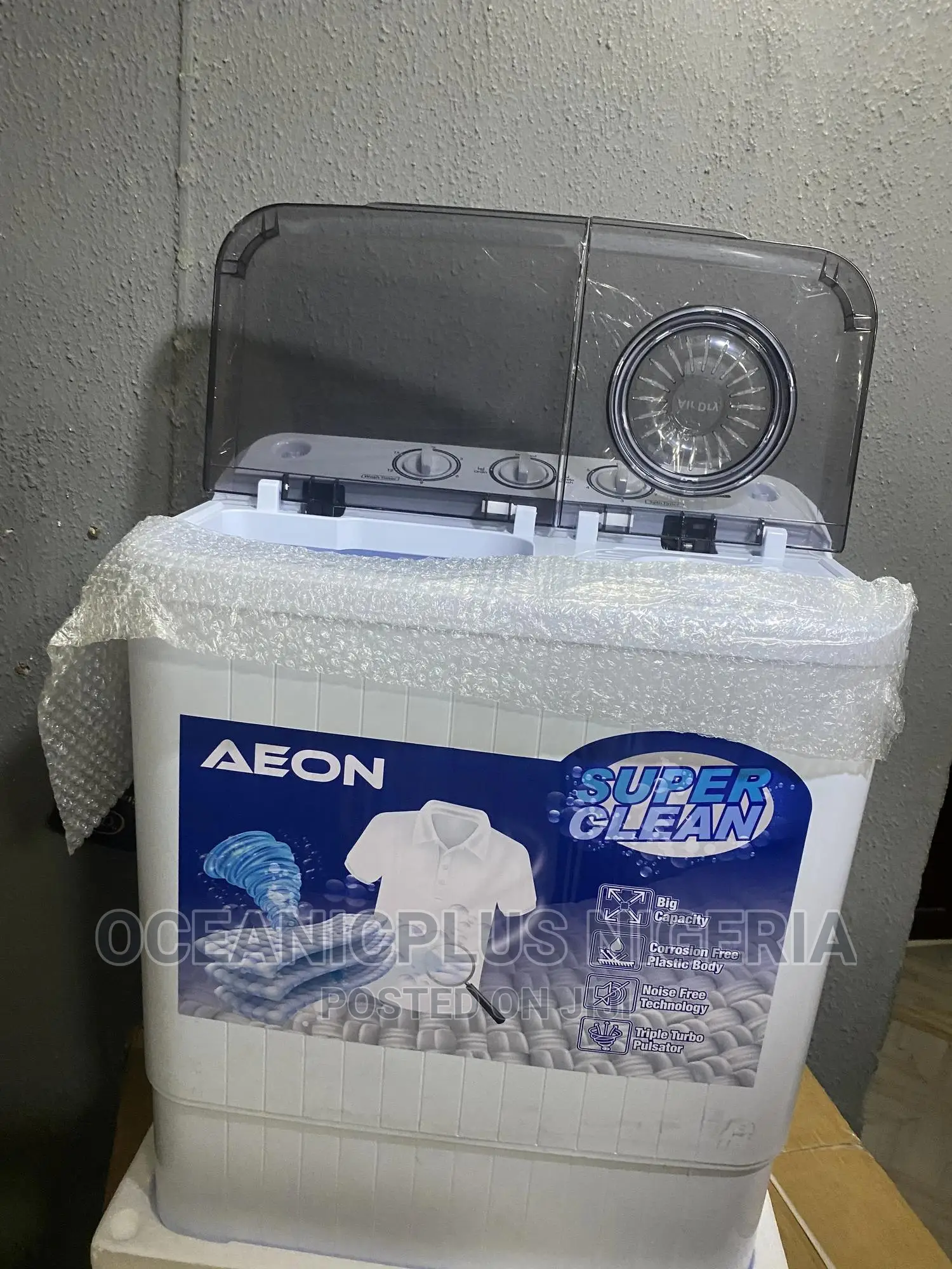 Top Selling Aeon 5kg Wash Spin Semi Auto Washing Machine