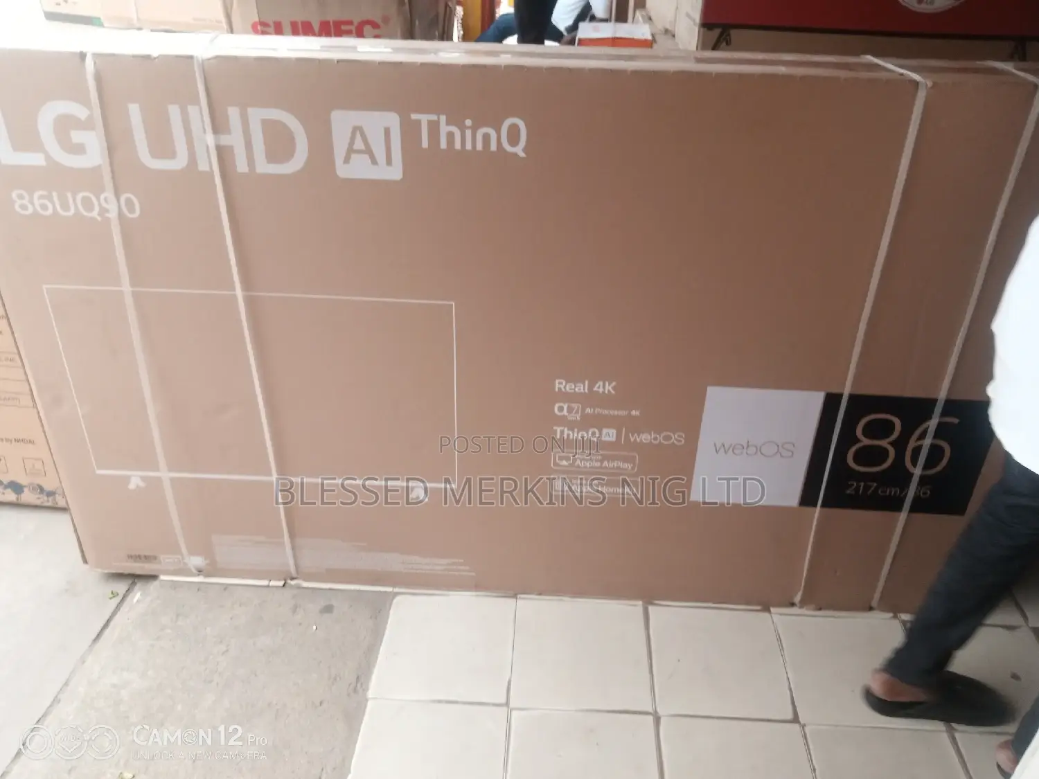 LG Uhd Television Al Thinq 86"