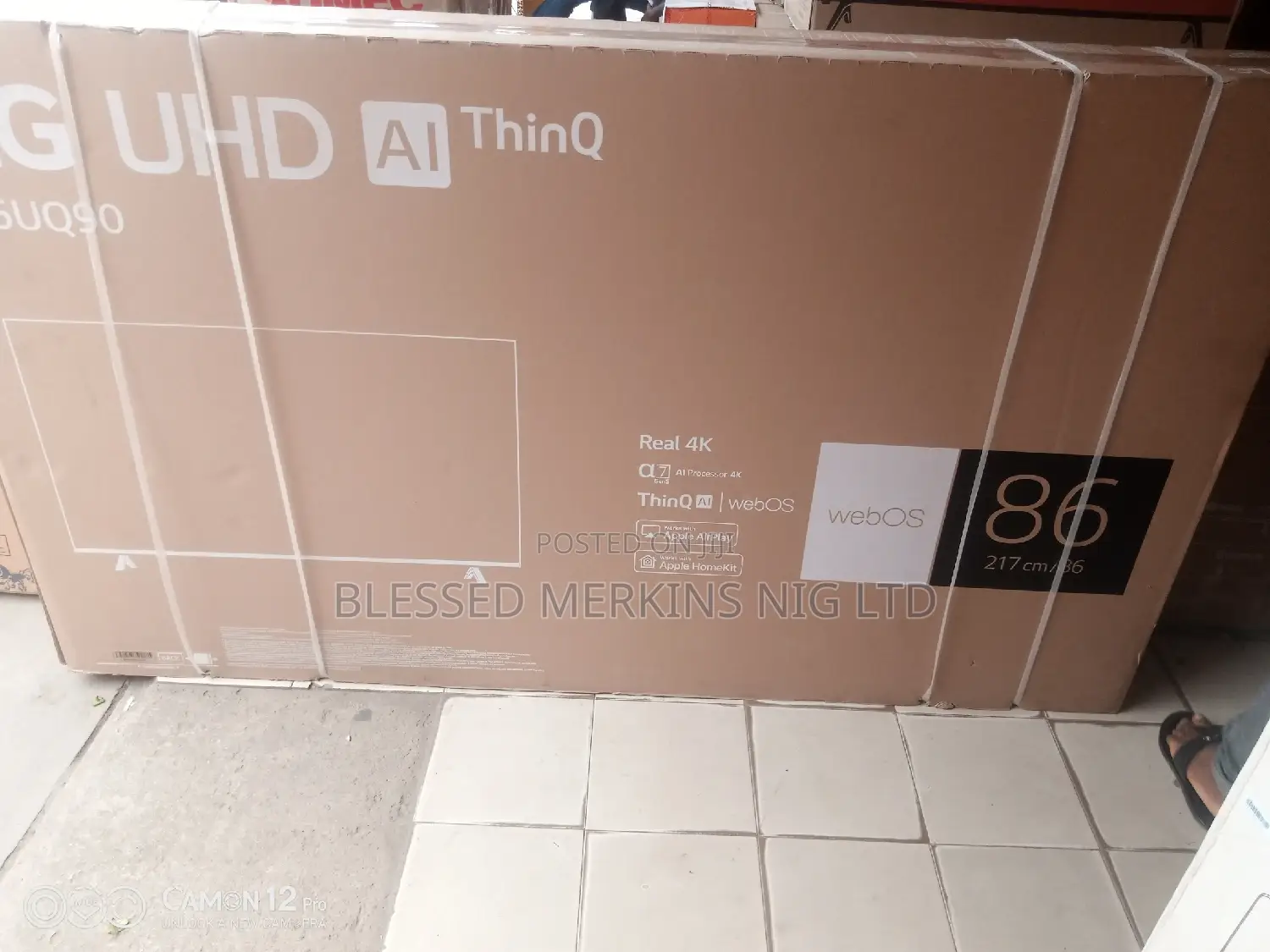 LG Uhd Television Al Thinq 86"