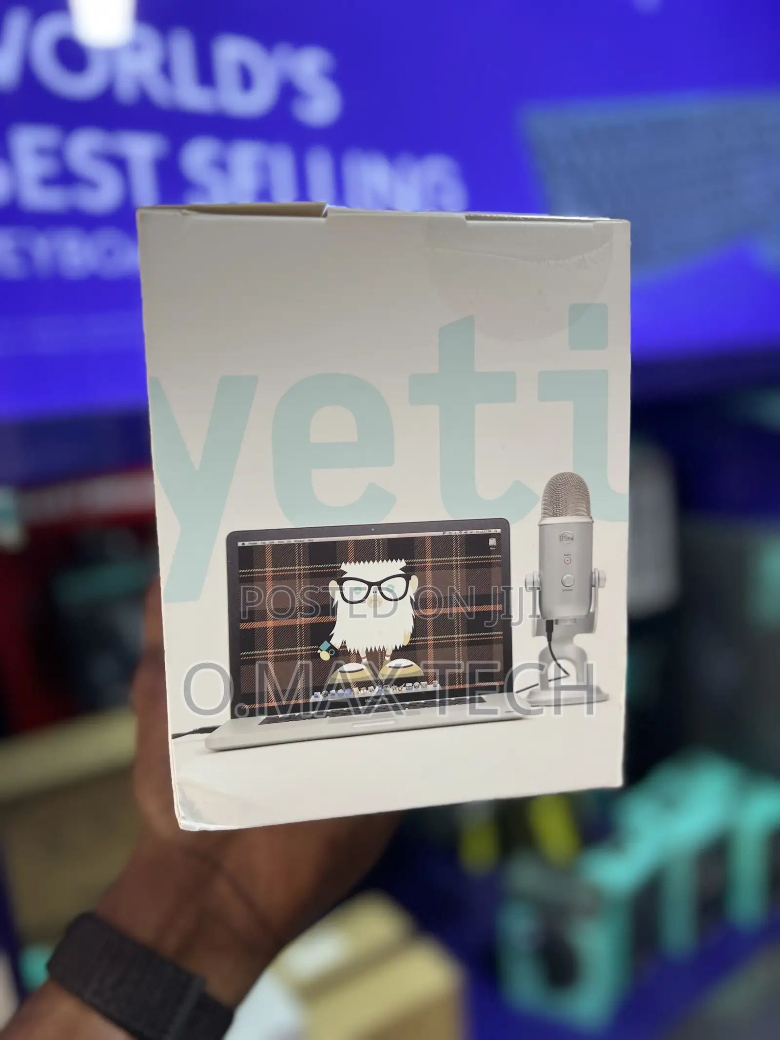 Blue Yeti USB Mic for Recording Streaming on PC and Mac