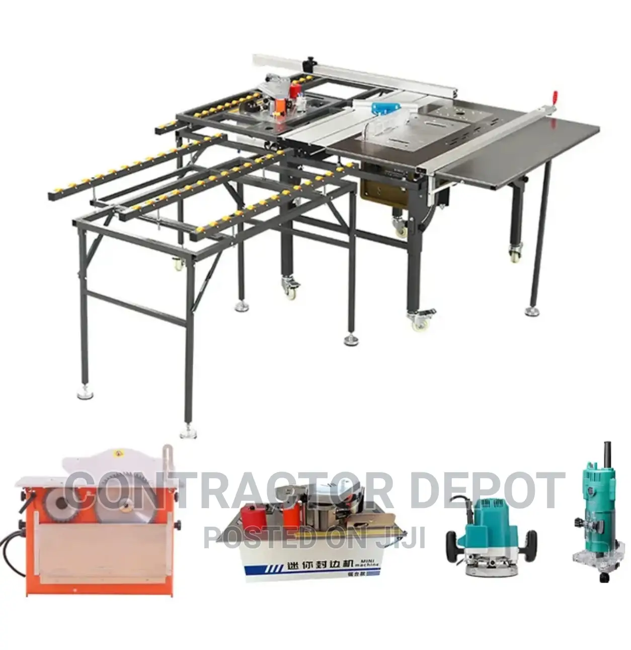 Table Miter Saw Wood Cutting Sliding Table Panel Saw