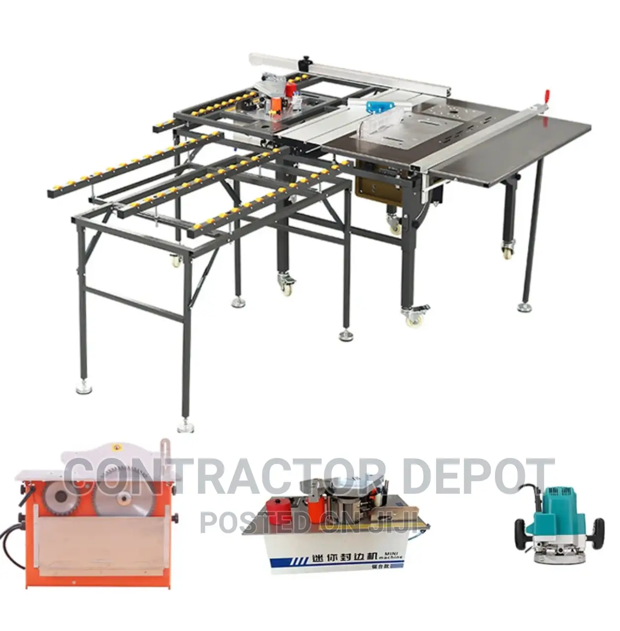 Table Miter Saw Wood Cutting Sliding Table Panel Saw