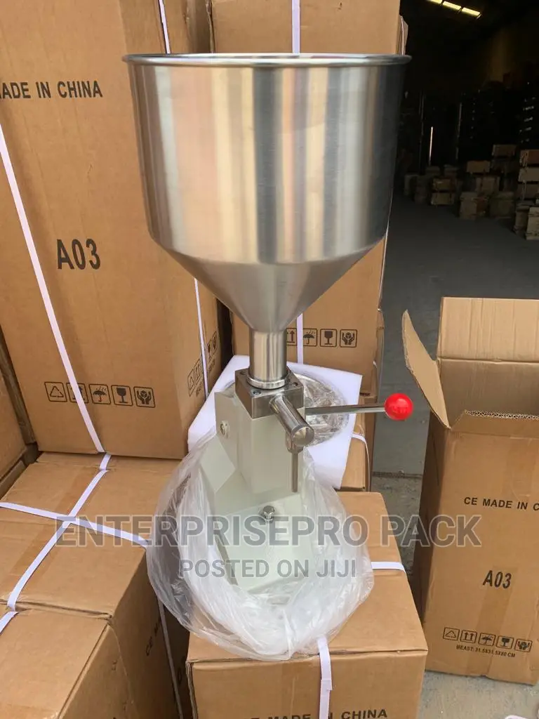 Cream, Paste and Liquid Manual Filling Machine