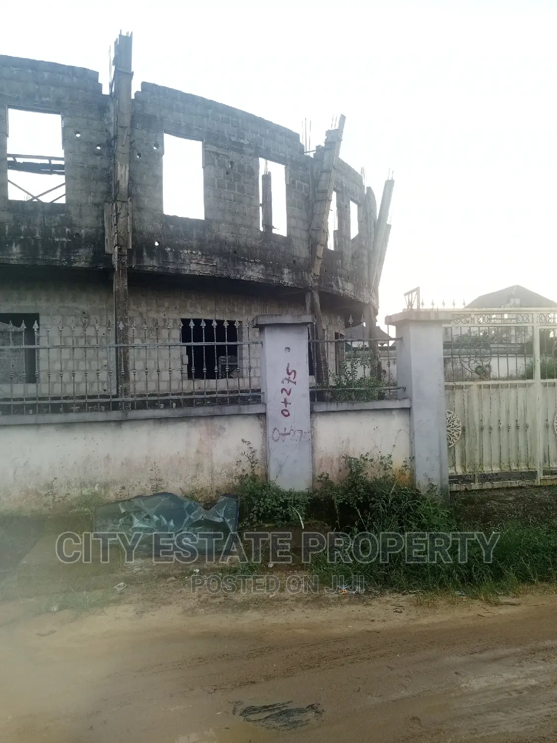 Uncompleted Event Centre Around Mandela Estate Sars Rd Ph