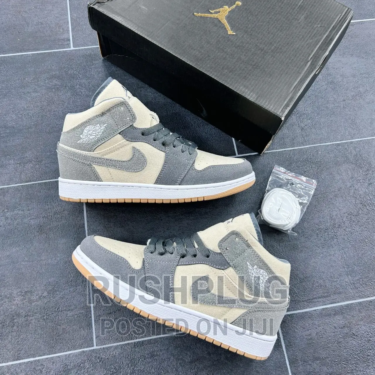 Nike Air Jordan 1 Mid SE “Particle Grey” Sneakers
