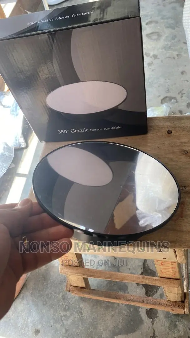 3kg 9cm Turntable/Rotator With Mirror Topp