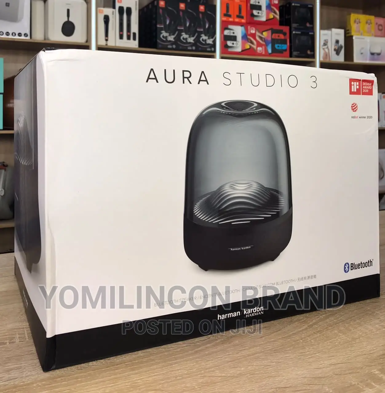Harman Kardon Aura Studio 3 - Elegant, BT Wireless Speaker