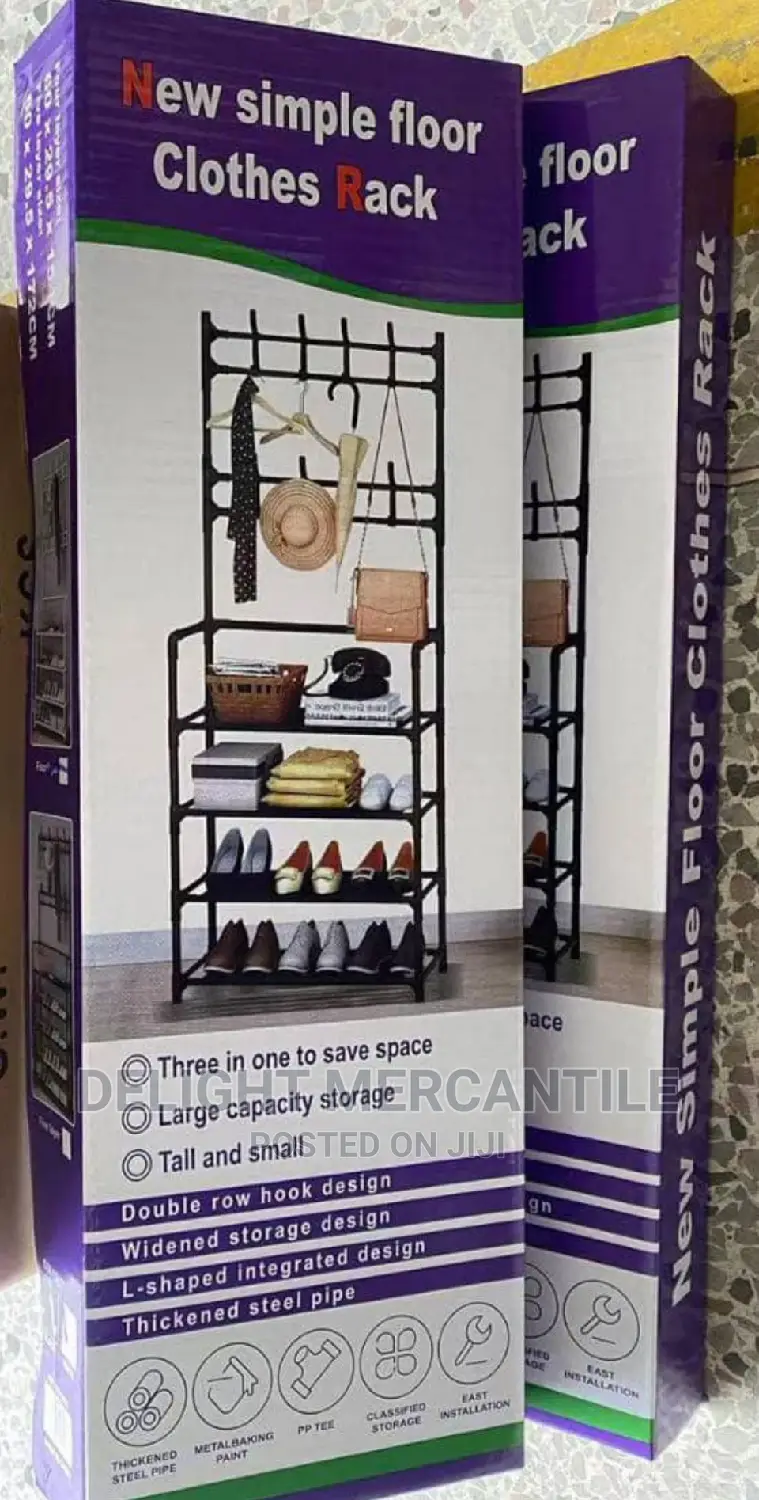 Multifunctional Shoe Cloth Bag Hat Rack