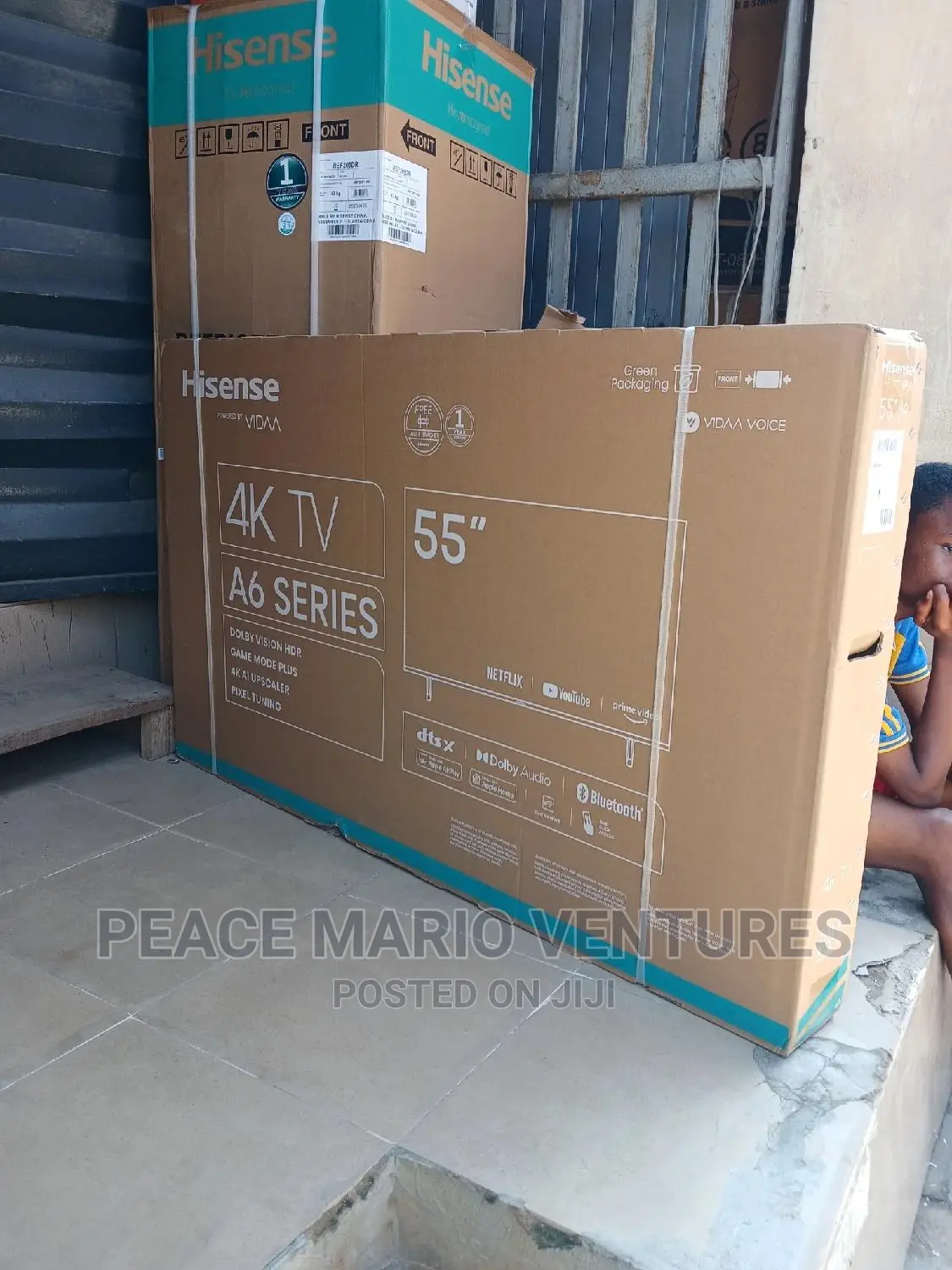Best Hisense Smart 55"Television With 2years Warranty
