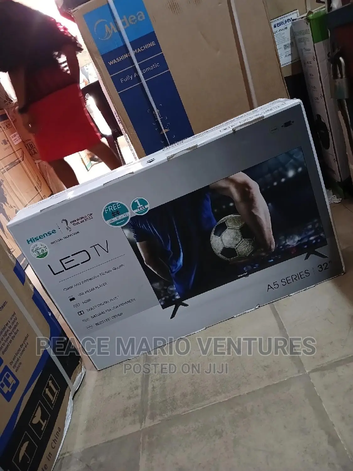 Original Hisense Led 32" Television With 12months Warranty