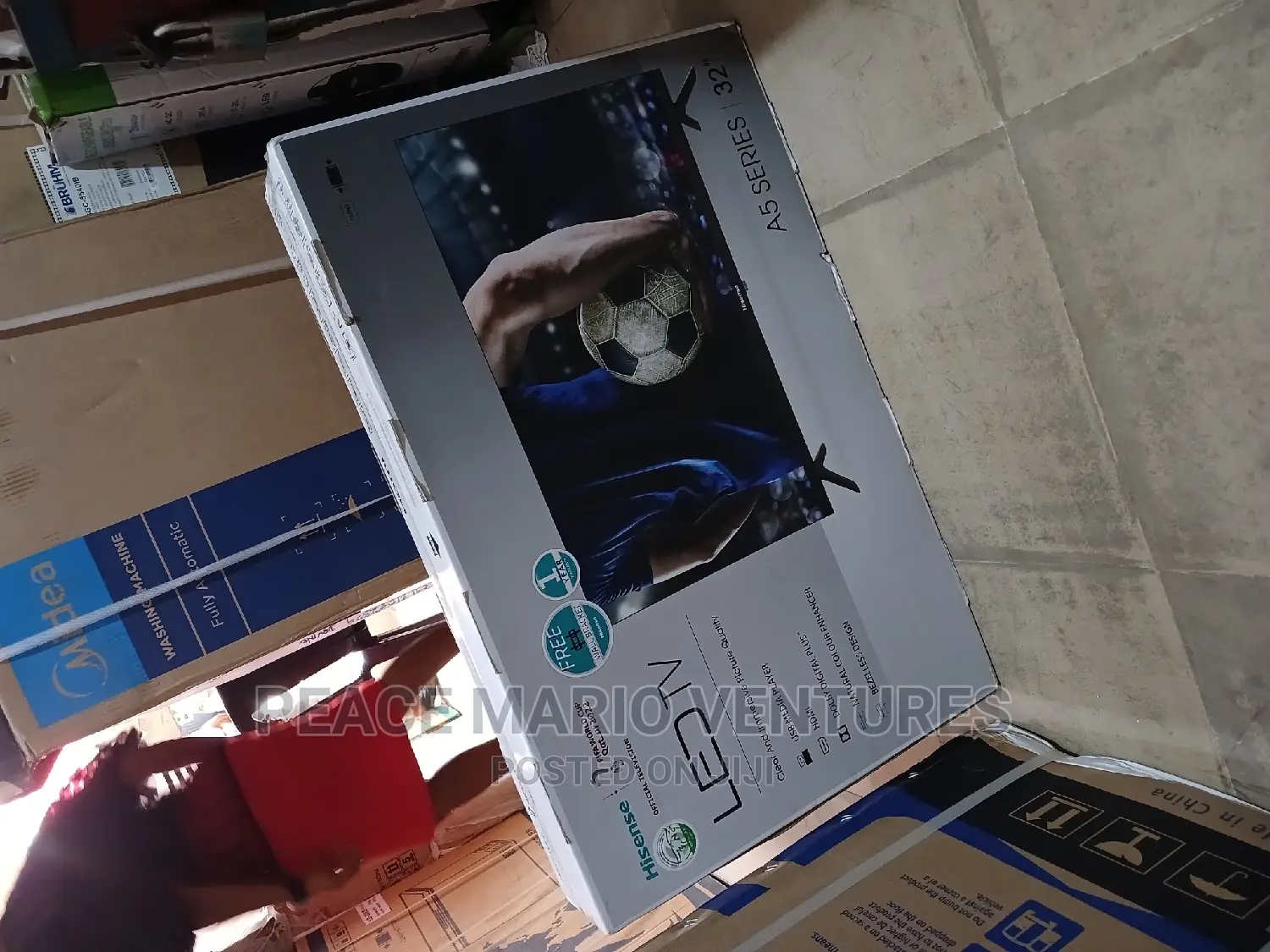 Original Hisense Led 32" Television With 12months Warranty