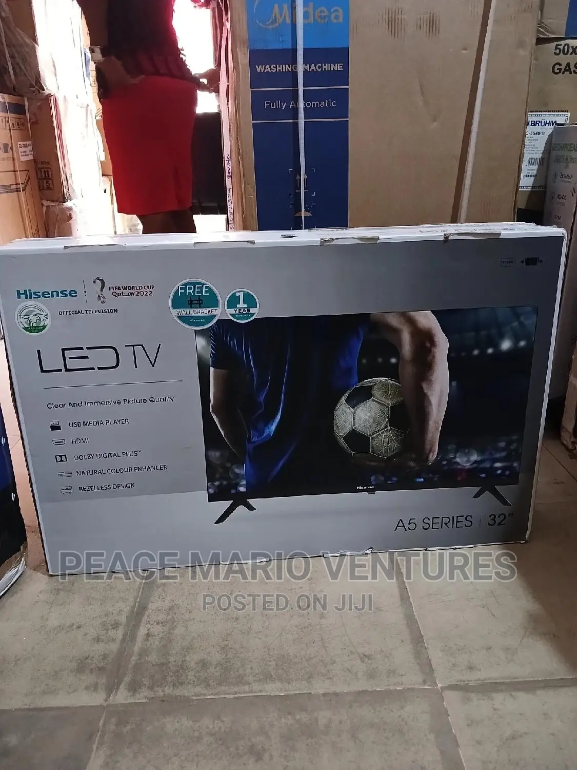 Original Hisense Led 32" Television With 12months Warranty