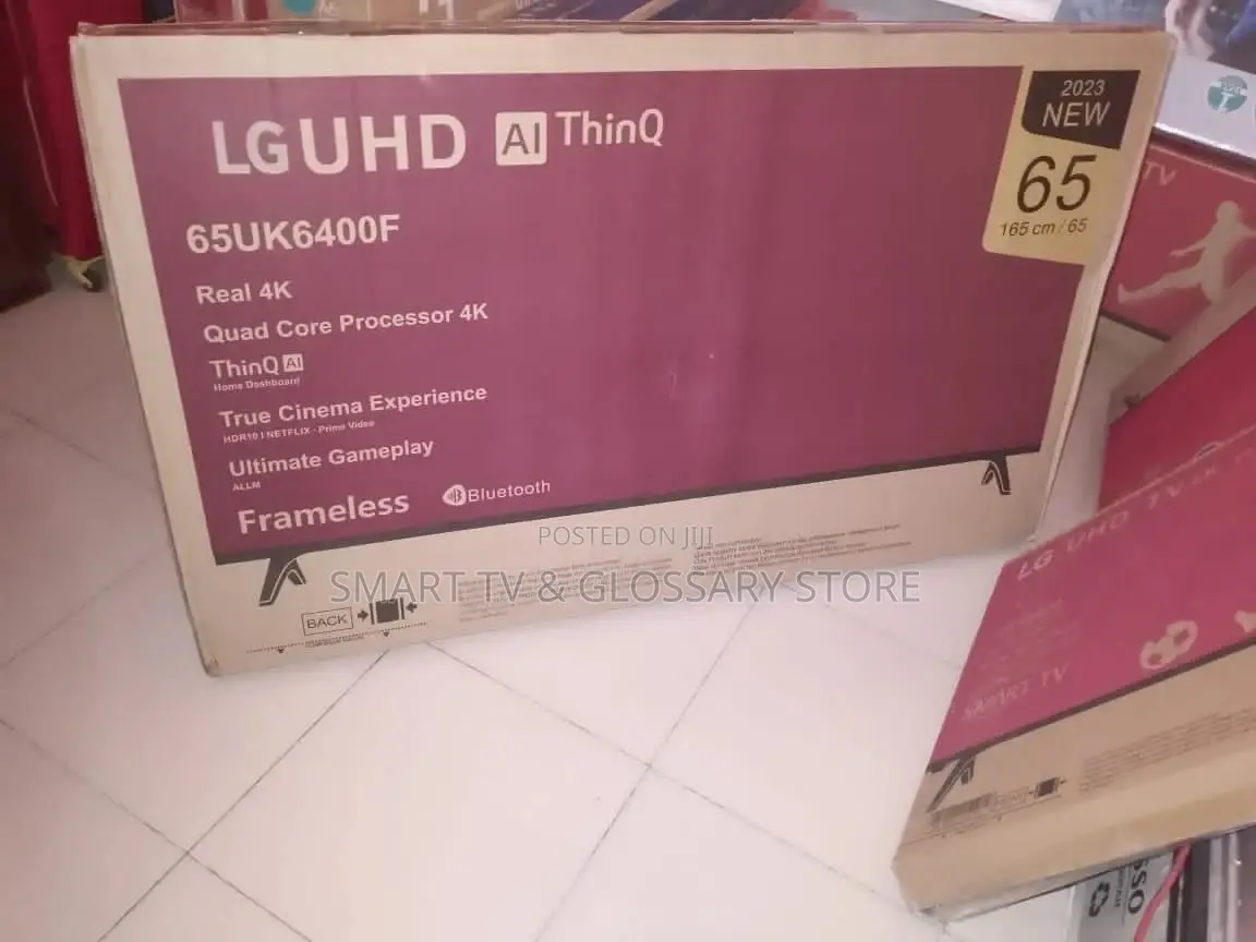 Frameless 65 Inches LG A1 Thinq Bluetooth Netflix Frameles