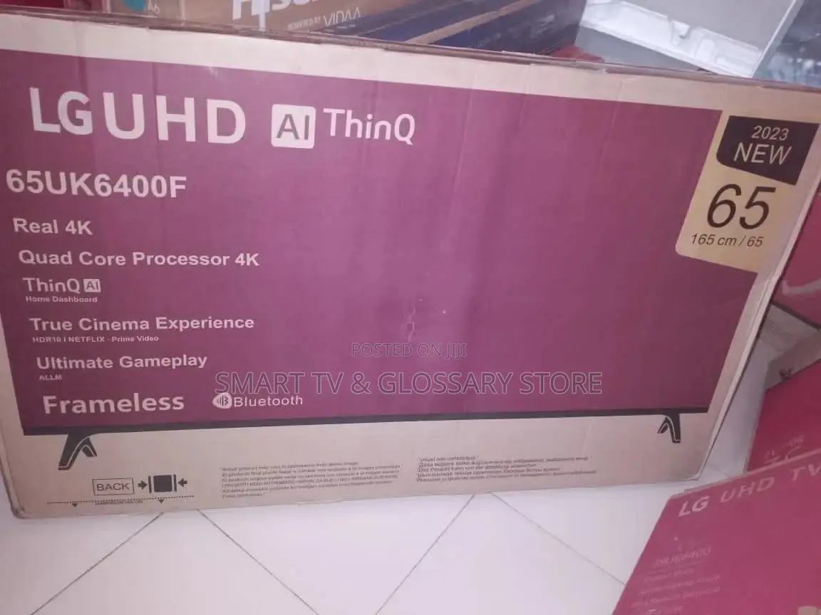 Smart 65 Inches LG A1 Thinq Bluetooth Webos Frameles