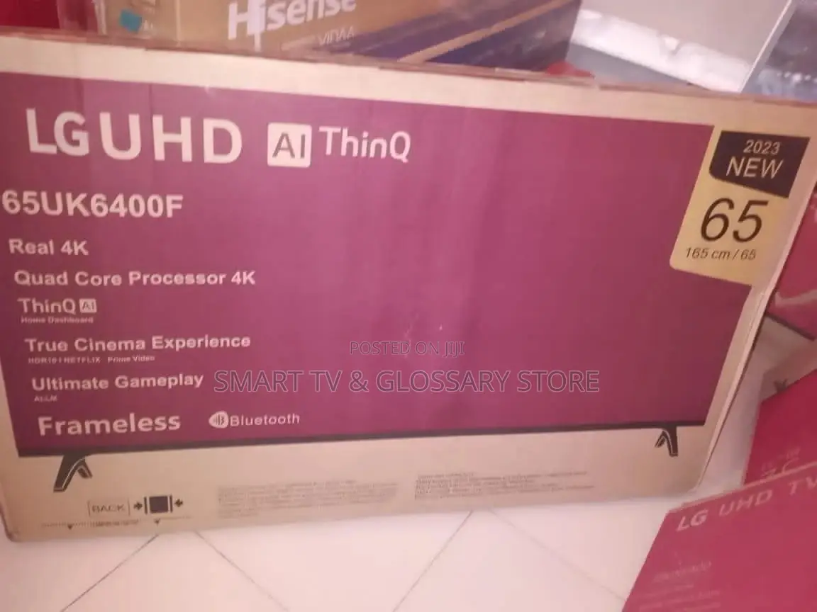 LG 65 Inches Smart Tv With Bluetooth Webos and More