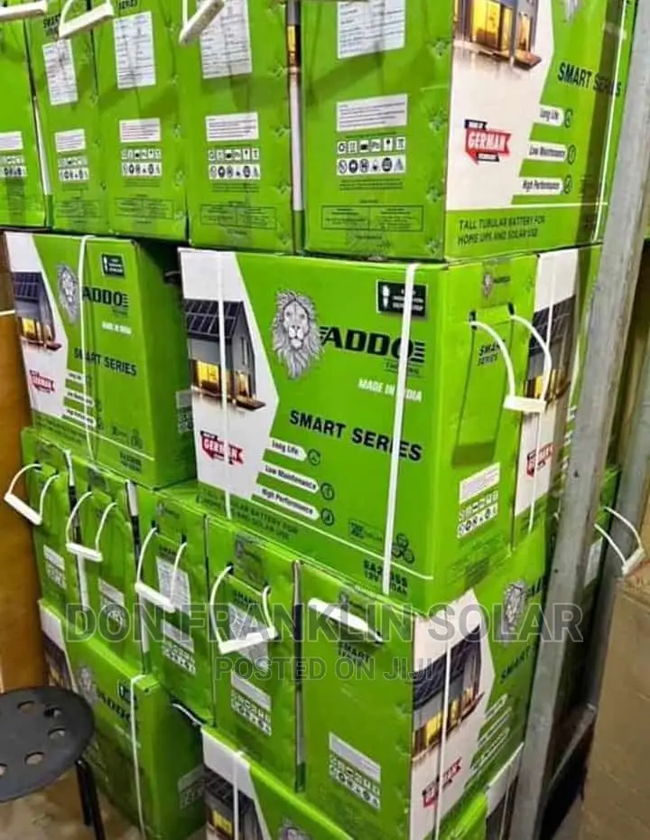220ah/12v Addo Tall Tubular Solar Battery Series