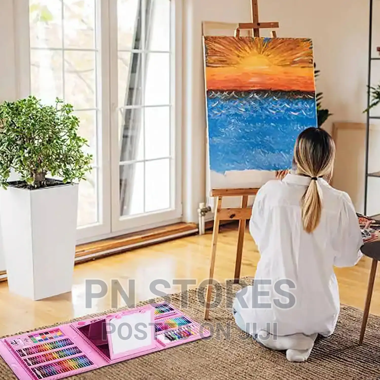 176 PCS Children Kids Drawing Set Watercolor Pencil Crayon