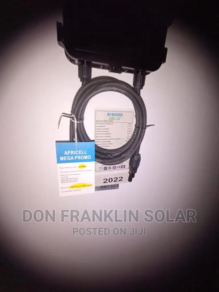 300watts Mono Brand New Africell Solar Panel