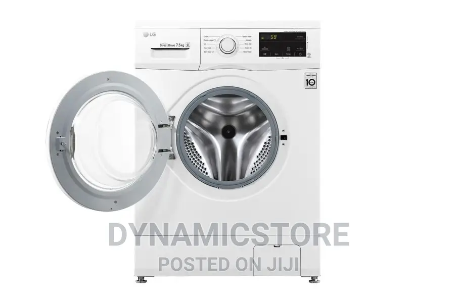 Lg Fh2j3qdnp0 7.5kg Front Load Washing Machine