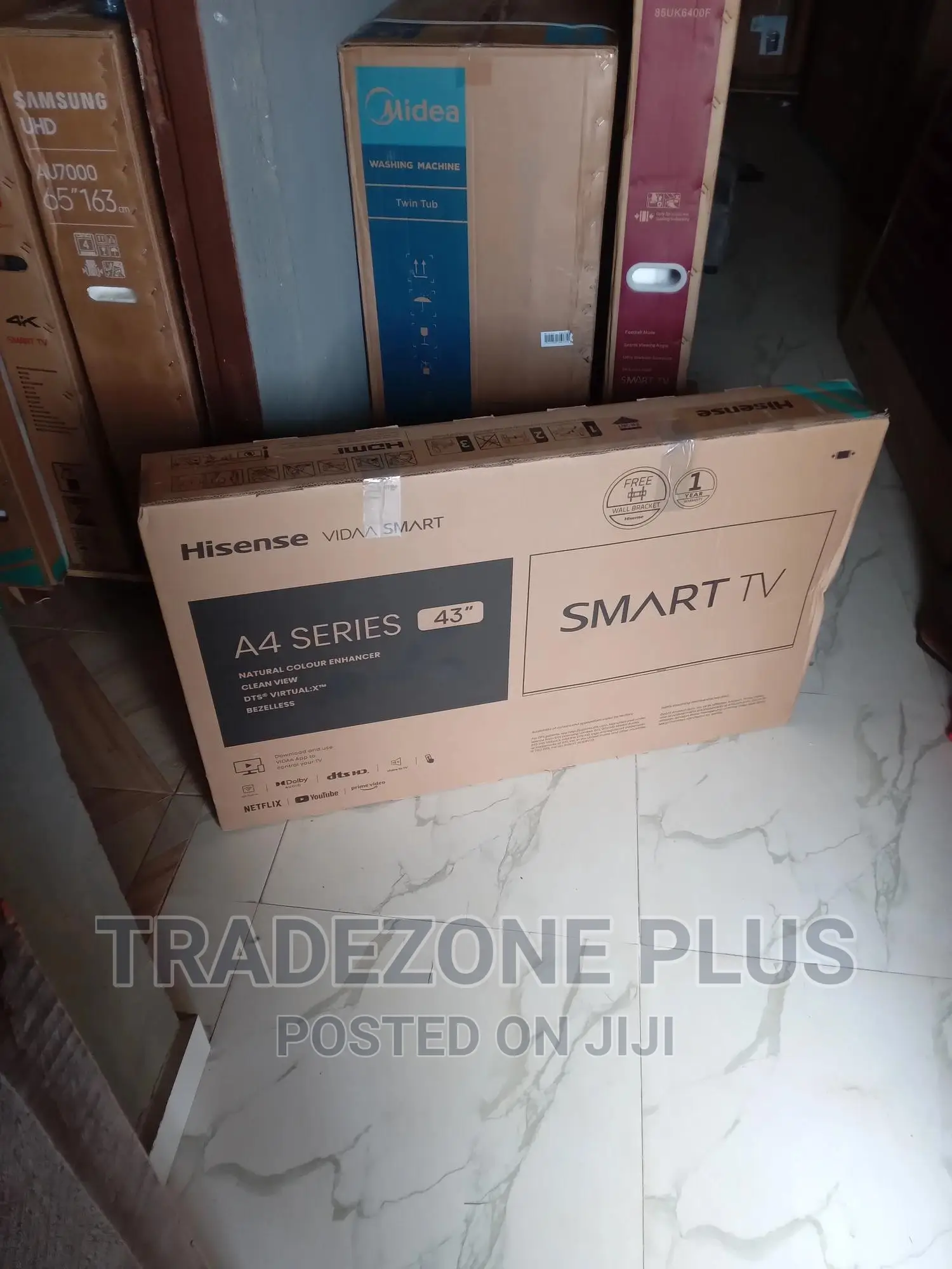 Hisense 43 Inch Smart Television-43a4h