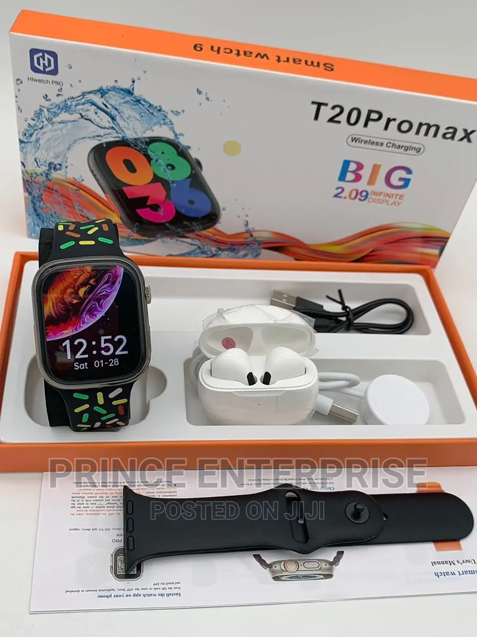 Smartwatch T20promax + Airpods