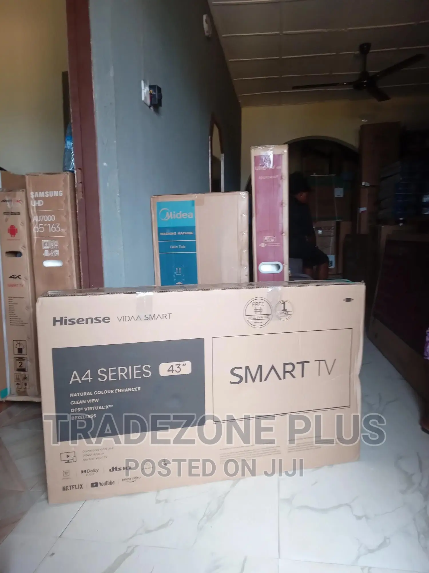 Hisense 43A4H Smart TV With Bluetooth+Netflix