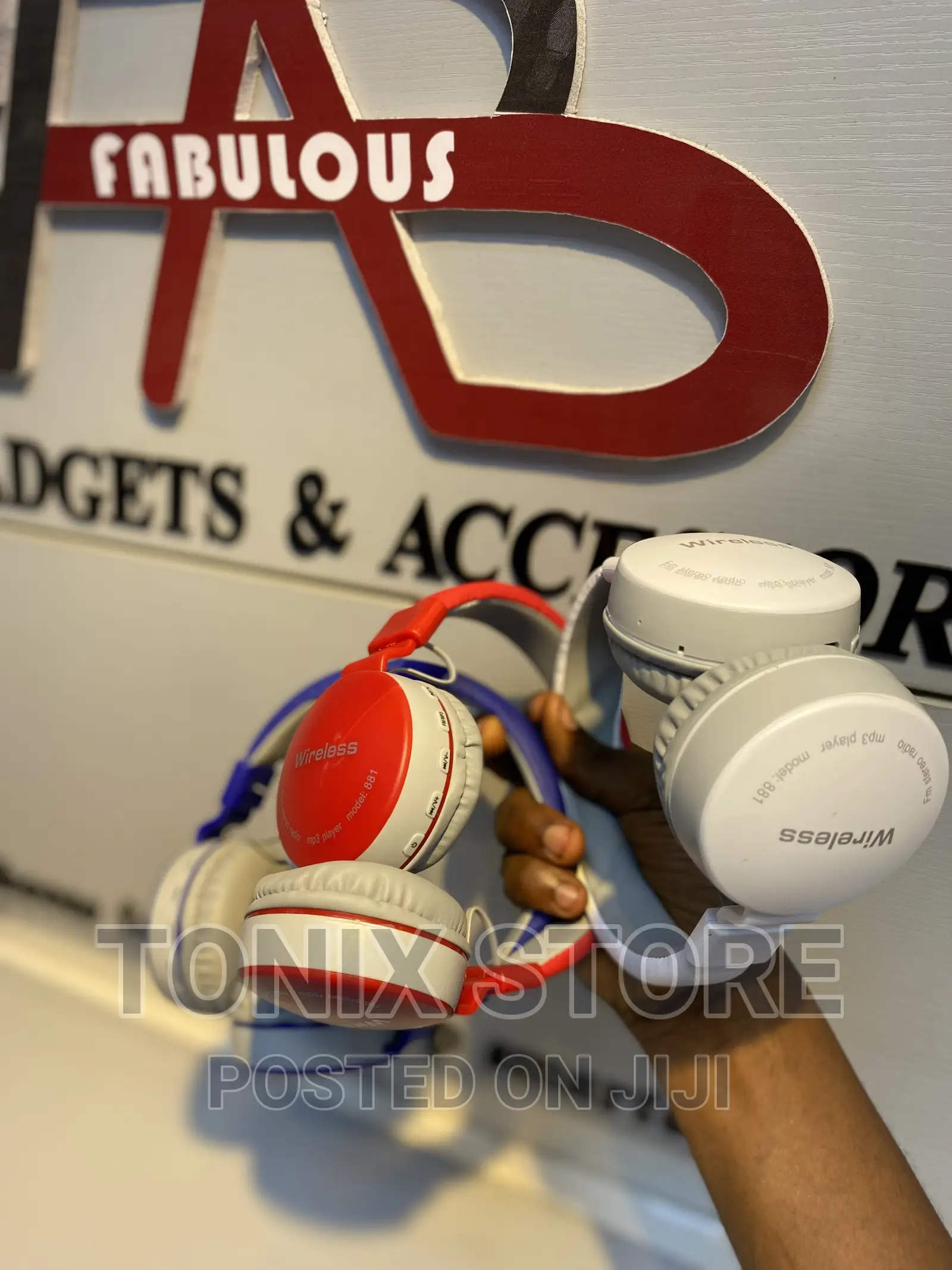 Wireless Foldable Bluetooth Headset Ms-881