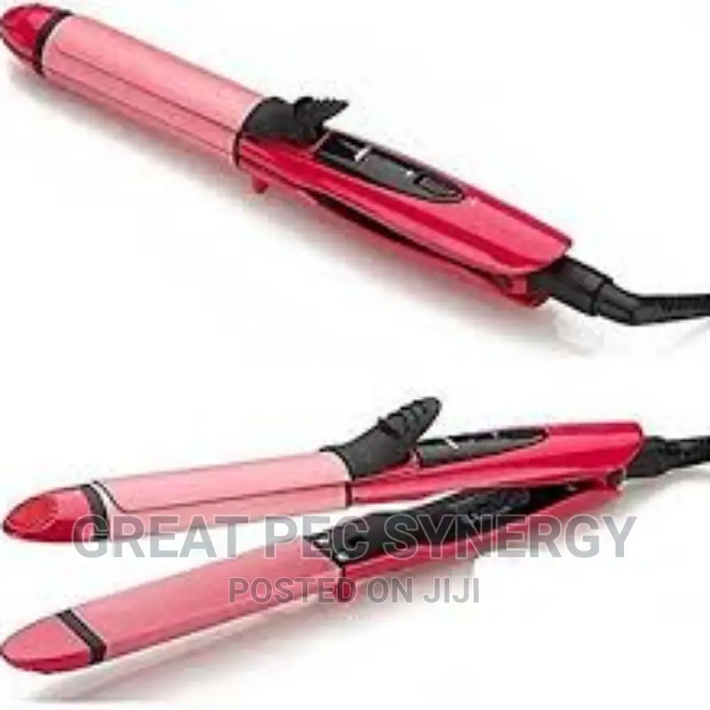 NOVA 2 in 1 Hair Straightener and Curler