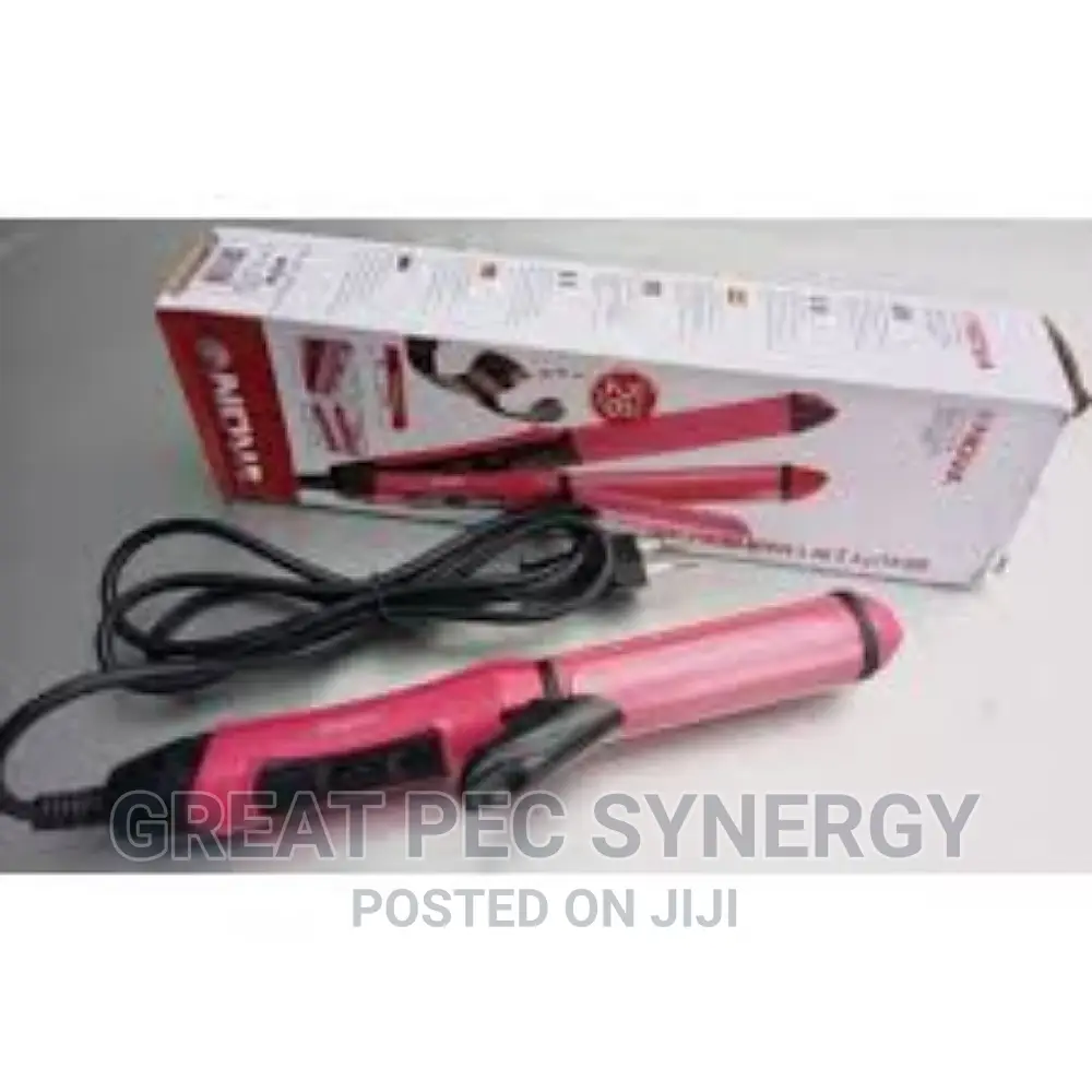 NOVA 2 in 1 Hair Straightener and Curler