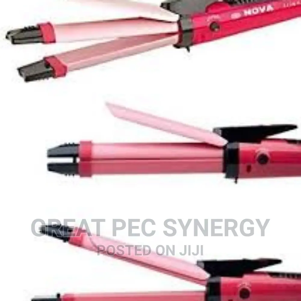 NOVA 2 in 1 Hair Straightener and Curler