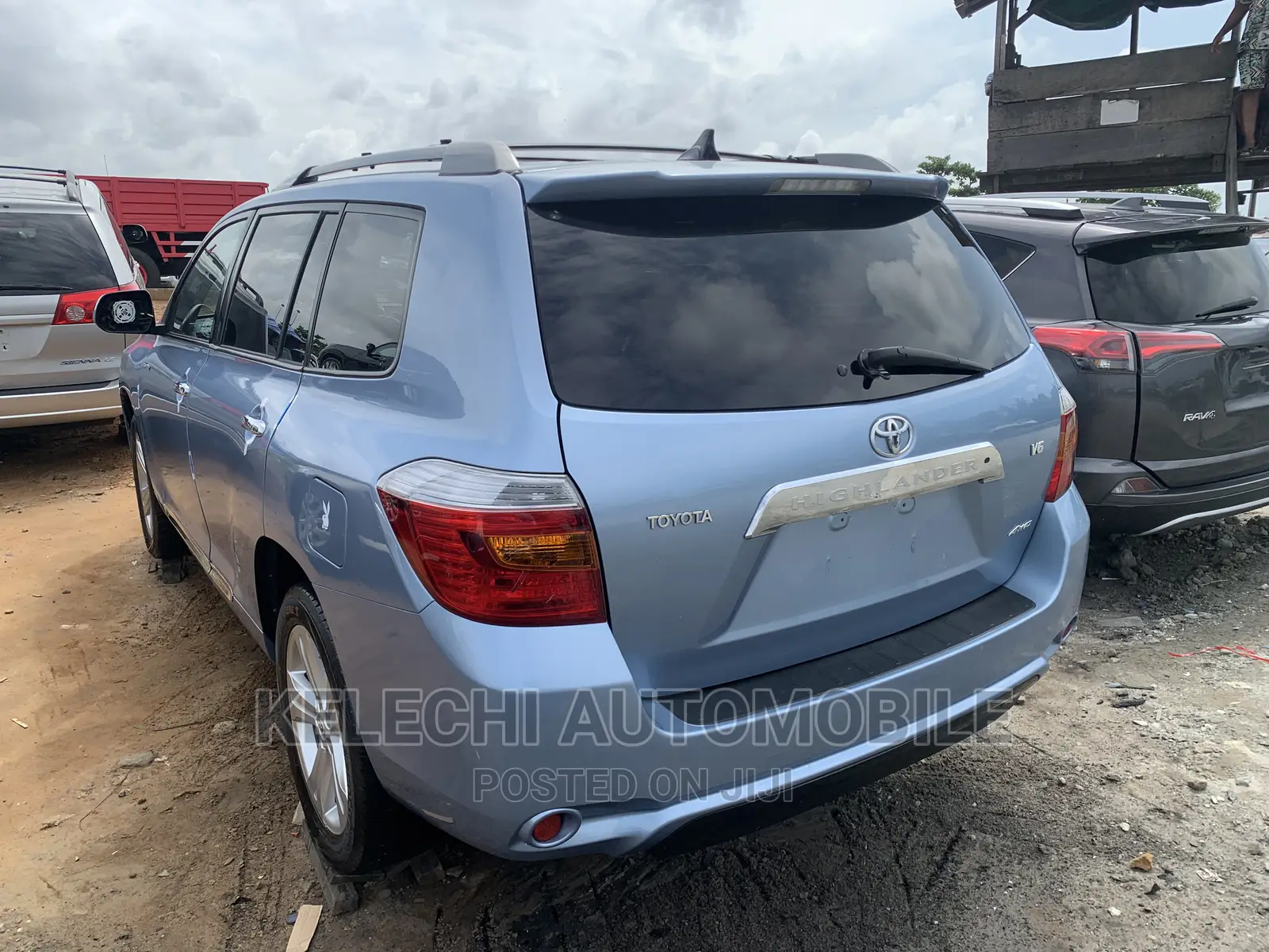 Toyota Highlander Limited 4x4 2008 Blue