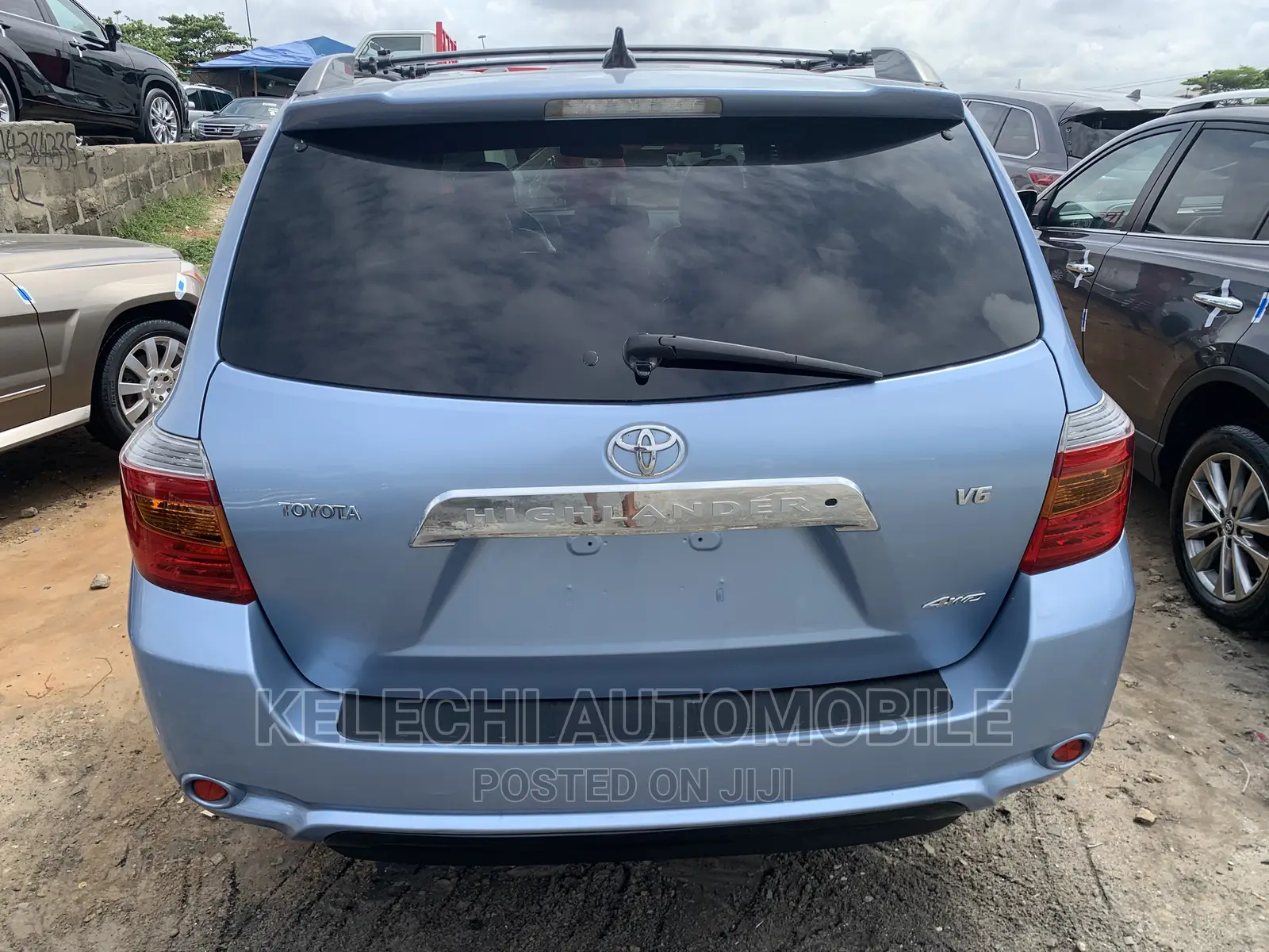 Toyota Highlander Limited 4x4 2008 Blue