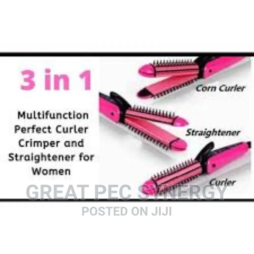 NOVA 3 in 1 Hair Straightener.