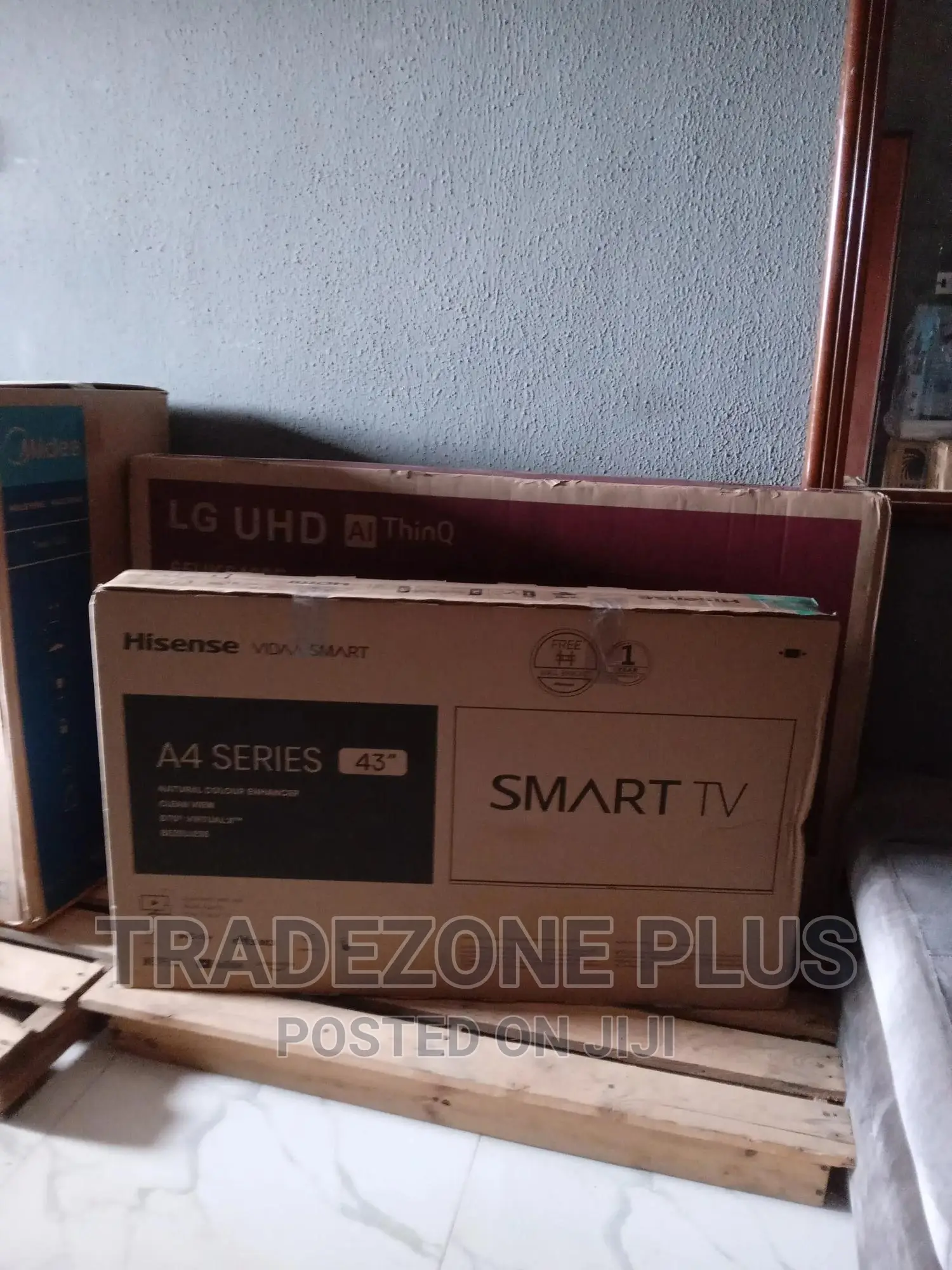 Original Hisense 43'' Uhd Smart Tv With Youtube
